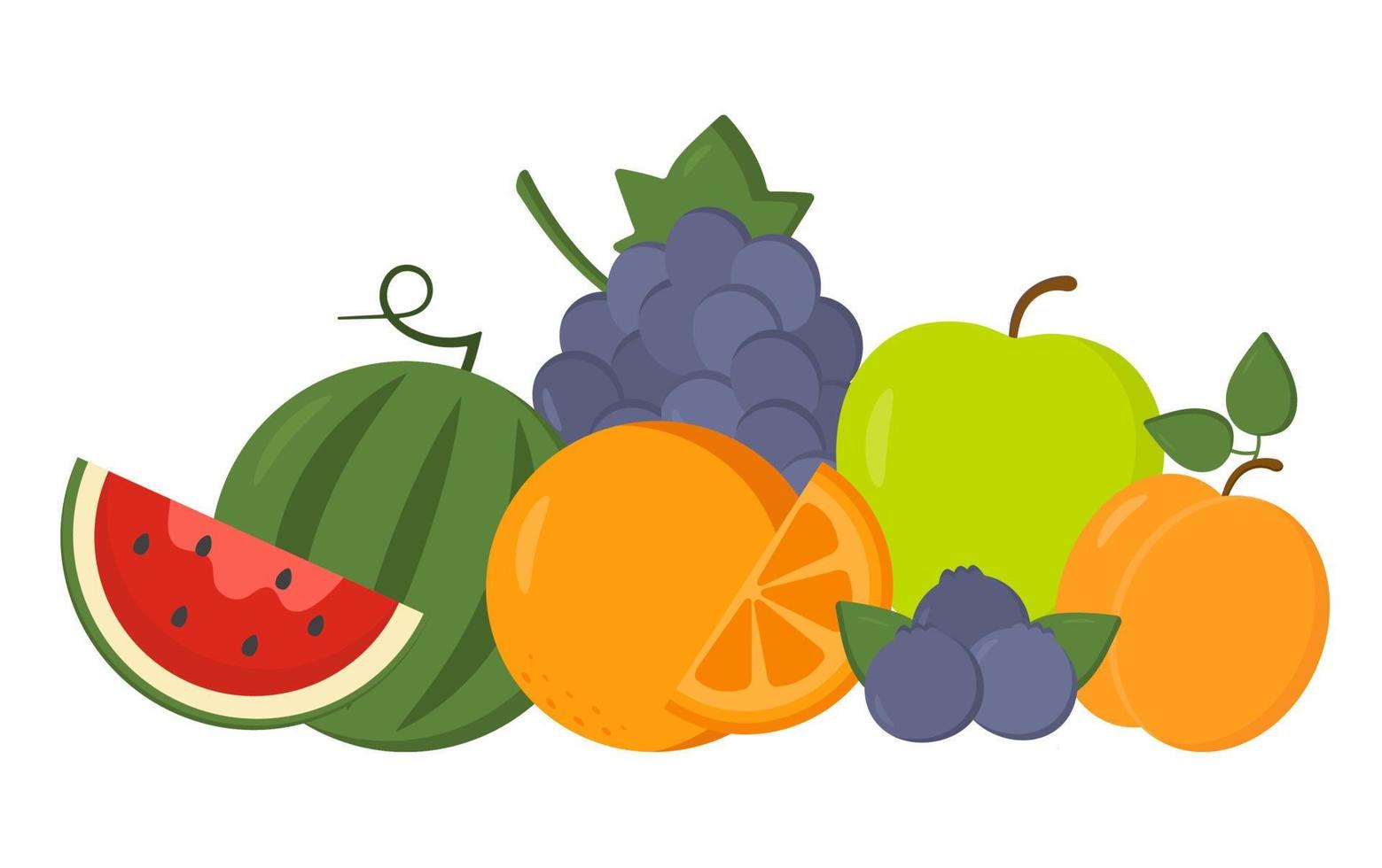 collection-of-cute-fresh-fruits-vegetarian-food-proper-nutrition-melone-grape-apple-blueberry-appricote-lemon-orange-healthy-