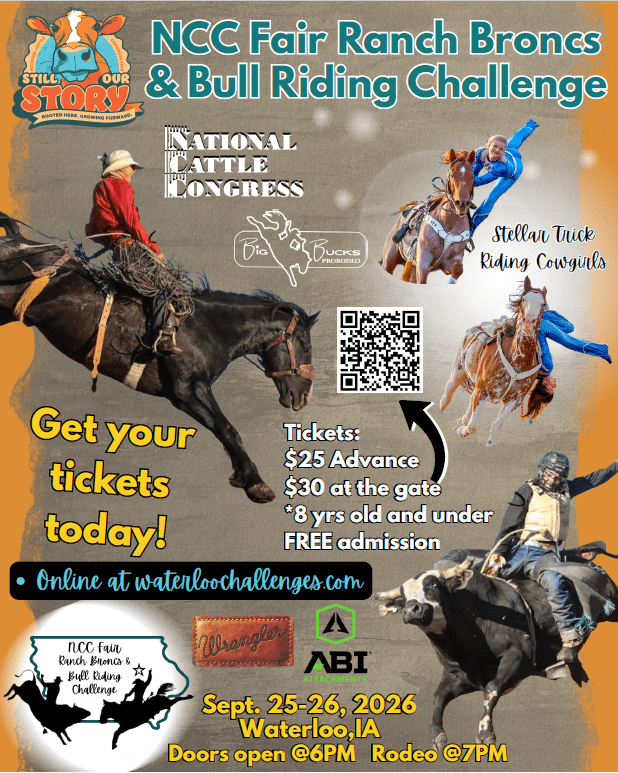 2026 Fair Rodeo Poster